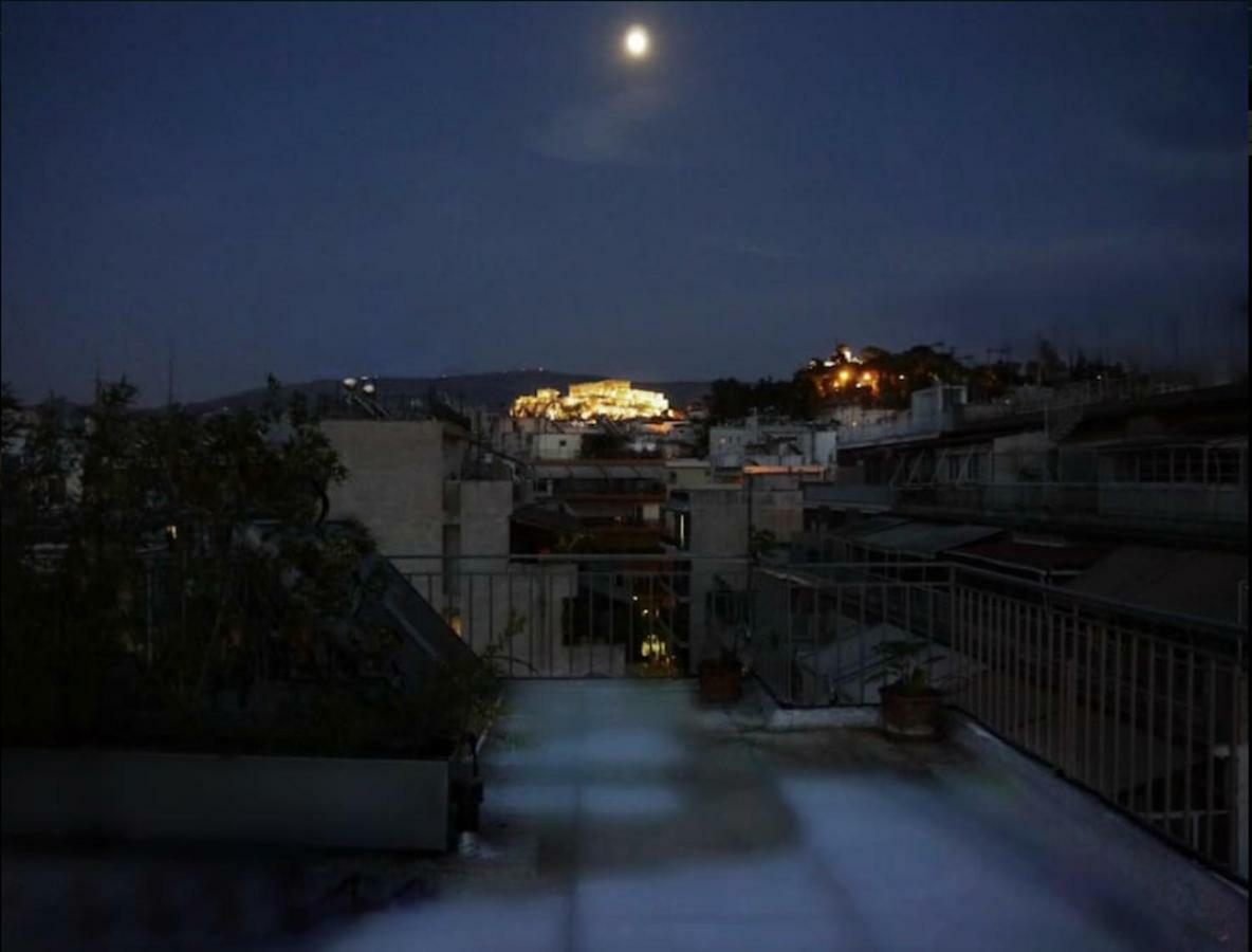 Stylish Penthouse With Acropolis And 360 View Leilighet Athen Eksteriør bilde