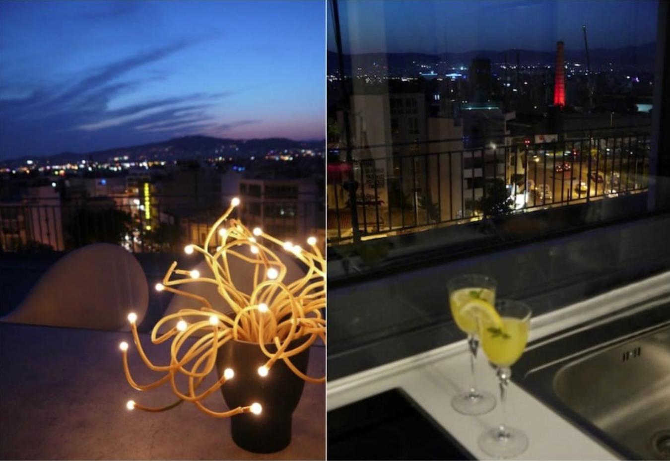 Stylish Penthouse With Acropolis And 360 View Leilighet Athen Eksteriør bilde