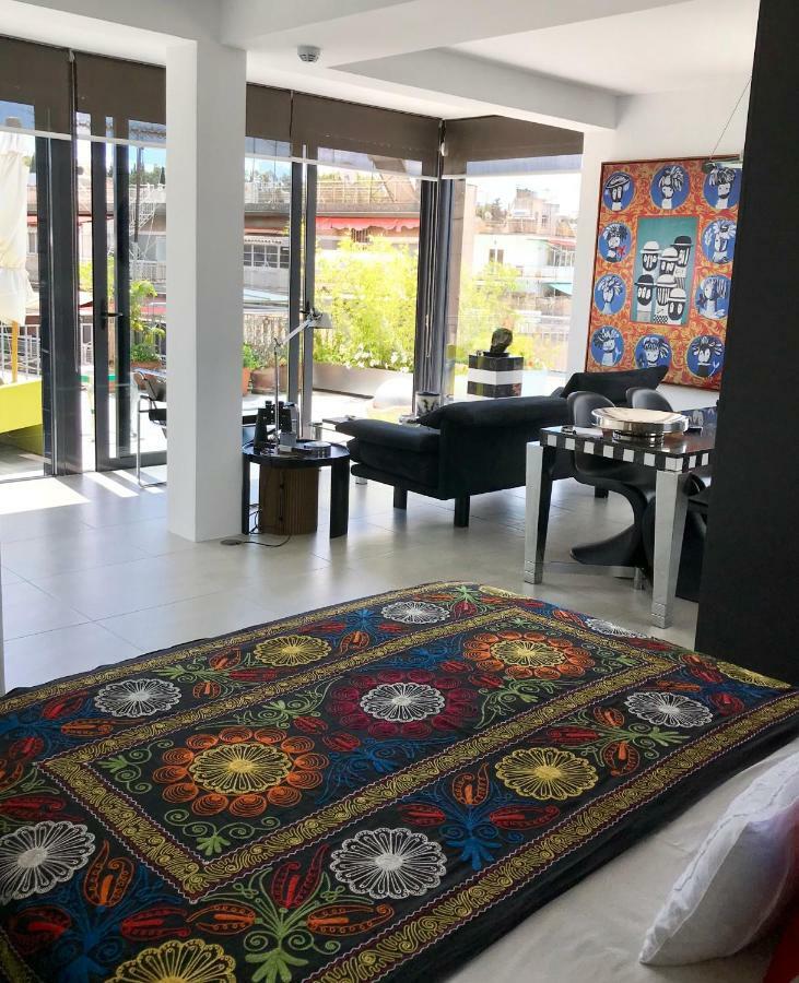 Stylish Penthouse With Acropolis And 360 View Leilighet Athen Eksteriør bilde